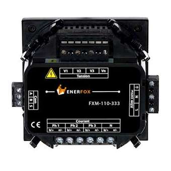 Centrale de mesure autoconso pro FOX'METER version Tores 333mV - ENERFOX|Enerfox-NFXFXM-110-333