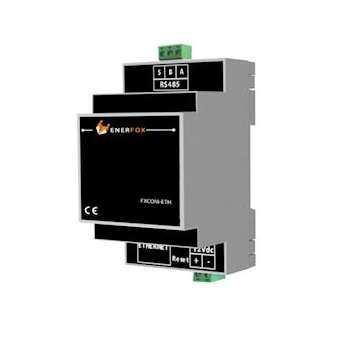 Passerelle Ethernet, TCP/IP, rail DIN|Enerfox-NFXFXCOM-ETH-D