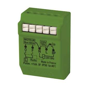 Micromodule récepteur volets roulants radio Power|Energeasy connect - Druise-RXCYOS5454467