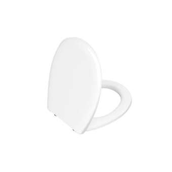 Conforma abattant,Duroplast,avec tampon anti-translation charnière montant inox|Vitra France-GIR115003006