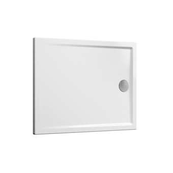 Cascade receveur ultra plat en céramique, 120x90cm, blanc mat|Vitra France-GIR5765L001M0695