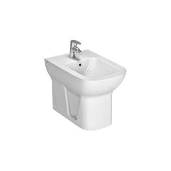 S20 bidet à poser, 54 cm, sans trous latéraux, avec trop-plein, 1 trou central|Vitra France-GIR5509L0030288