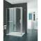 Paroi fixe EQUI EIFX2 L90 2M argent poli v.clair clean
