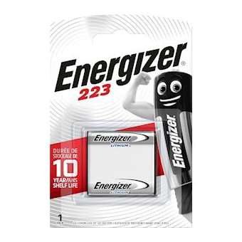 Pile miniature Lithium 223 x 1 pour appareil photo avec la garantie 0 coulure|Energizer france-RSN052503