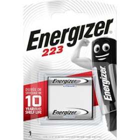Pile miniature Lithium 223 x 1 pour appareil photo avec la garantie 0 coulure|Energizer france-RSN052503