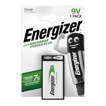 Pile rechargeable 9V x 1 rechargeable des centaines de fois|Energizer france-RSN138771