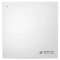 Aérateur extra-plat design, 80 m3/h, 10,7W, hygro et tempo réglable, D 100 mm