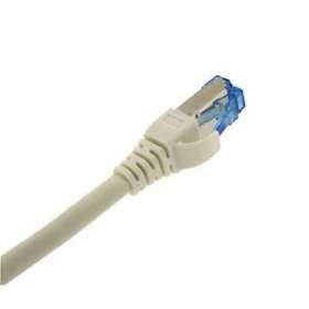 Cordon de brassage CAT6A S/FTP LSOH 50m blanc|Gigamedia-GGMCAT6AS50MWH