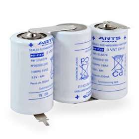 Boîte(s) de 1 Batterie eclairage secours 3 VNT DH U COTE/COTE 3.6V 4Ah|Enix energies-NXGMGN7432