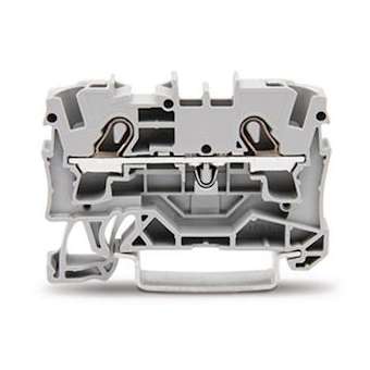 TOPJOB'S Borne de passage 2C / 4 (6) mm² / Gris|Wago contact-WAG2004-1201