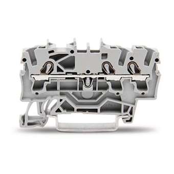 TOPJOB'S Borne de passage 3C / 2,5 (4) mm² / Gris|Wago contact-WAG2002-1301