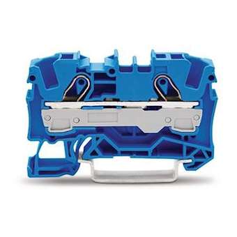 TOPJOB'S Borne de passage 2C / 6 (10) mm² / Bleu|Wago contact-WAG2006-1204