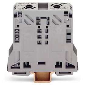 Borne de passage 2C / 50 mm² / Gris|Wago contact-WAG285-150