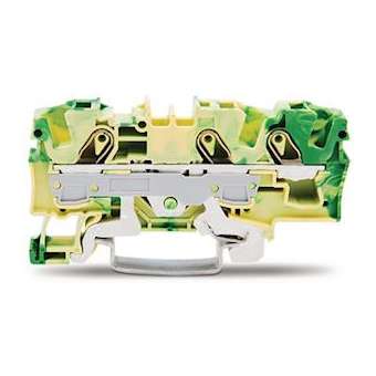 TOPJOB'S Borne de protection 3C / 6 (10) mm² / Vert-Jaune|Wago contact-WAG2006-1307