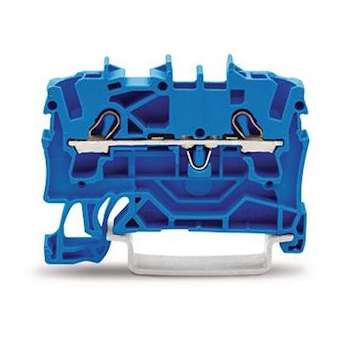 TOPJOB'S Borne de passage 2C / 2,5 (4) mm² / Bleu|Wago contact-WAG2002-1204