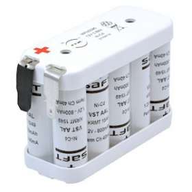Batterie(s) Batterie Nicd 10VTAA 2x5AA 12V 800mAh Cosses Faston à clips|Enix energies-NXGMFN0095