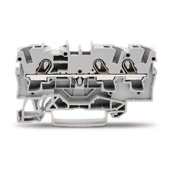 TOPJOB'S Borne de passage 3C / 4 (6) mm² / Gris|Wago contact-WAG2004-1301