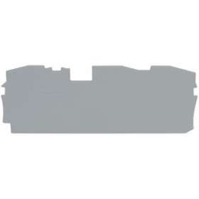 TOPJOB'S Plaque d'extrémité et intermédiaire 3C / Gris|Wago contact-WAG2016-1391
