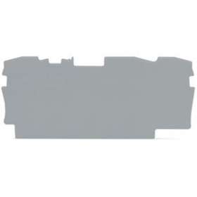 TOPJOB'S Plaque d'extrémité et intermédiaire 3C / Gris|Wago contact-WAG2004-1391