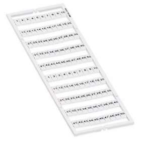 Marquage WMB horizontal extensible 1...50 (2x)|Wago contact-WAG793-5566