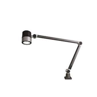 spot led étanche RFD 600/850/D sur bras - 9W/AC-DC/CEE/IP67/5000K/10DEG - verre|Waldmann-WAE113181000-00679131