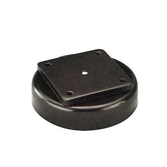 pied magnétique gris métallisé avec platine de fixation 45x45 mm|Waldmann-WAE208129018-00023395