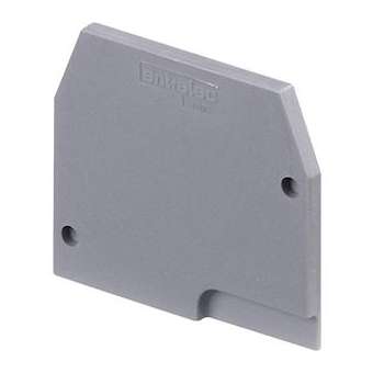 Fem6 Flasque d'extrémité Gris|Entrelec-ENT1SNA118368R1600