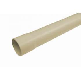 Quattro PVC Tube 100 CR4 L4 PM Ivoire|Wavin-WAV3027583
