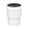 PVC Pipe WC Sortie Droite MF 100 GN