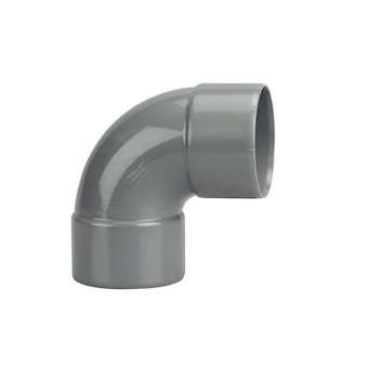 PVC Coude FF 87DEG30 50 GN|Wavin-WAV3026054