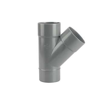 PVC Culotte MF 45DEG 100 NU|Wavin-WAV4005750