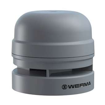 EvoSIGNAL Midi - Sirène 110dB - 10 sons - 12-24VAC/DC - Montage polyvalent|-WRM16170070