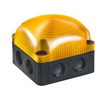 FlexSQUARE - Série 853 - Feu EVS - 24VDC - Orange - Montage à plat/mural|-WRM85332055