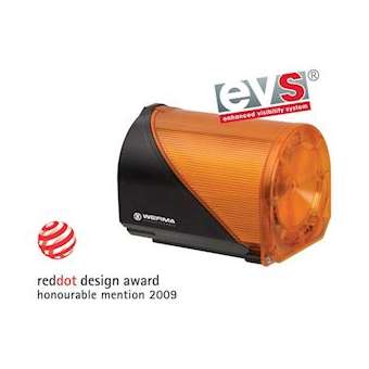 Combiné Feu EVS Sirène 114dB - Série 144 - 230VAC - Orange - Mural|-WRM44431068