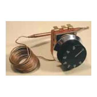 THERMOSTAT NU PLAGE 50 à 300DEGC - DIFF.5-15DEGC BULBE INOX D3/LG145MM CAP.INO|Etirex-ERXCAD300