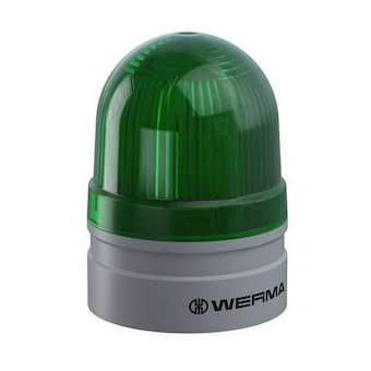 EvoSIGNAL Mini - Feu flash/EVS - 24VAC/DC - Vert - Montage polyvalent|-WRM26022075