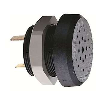 Buzzer électronique 85dB - Série 114 - Son continu - 24VDC - Montage encastré|-WRM11406815