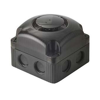 Sirène 105 dB - Série 153 - 8 sons - 12VDC - Montage à plat/mural|-WRM15300054