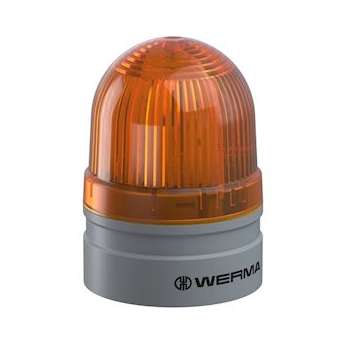 EvoSIGNAL Mini - Feu fixe/clignotant - 115-230VAC - Orange - Montage polyvalent|-WRM26031060