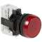 Voyant lumineux Osmoz complet IP69 rouge - 12V à 24V alternatif ou continu