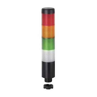 Kompakt 37 - Colonne lumineuse monobloc - 24VAC/DC - Blanc/Vert/Orange/Rouge|-WRM69814075