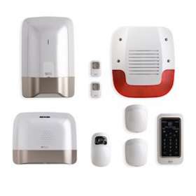 Pack Tyxal+ Vidéo Pack alarme 8 zones sans fil connecté avec transmetteur GSM|Delta dore-DDO6410178