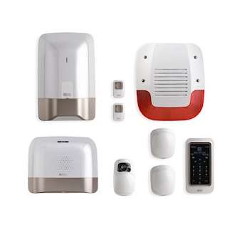 Pack Tyxal+ Vidéo Pack alarme 8 zones sans fil connecté avec transmetteur GSM|Delta dore-DDO6410178