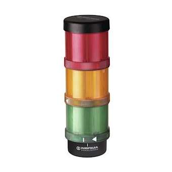 KombiSIGN 72 - Colonne lumineuse prémontée - 24VAC/DC - Vert/Orange/Rouge|-WRM64900001