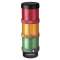 KombiSIGN 72 - Colonne lumineuse prémontée - 24VAC/DC - Vert/Orange/Rouge