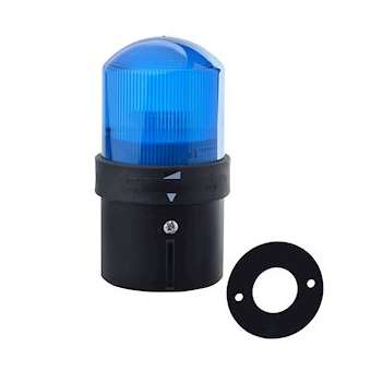 Harmony XVB - balise complète - clignot.- bleu - BA 15d 24..48 Vcc 24Vca - IP65|Schneider Electric-SCHXVBL4B6