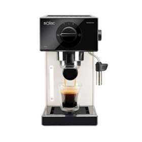Machine à expresso - 20 bars - Squissita Easy Ivory - S92011900|White and brown-WBECE4505