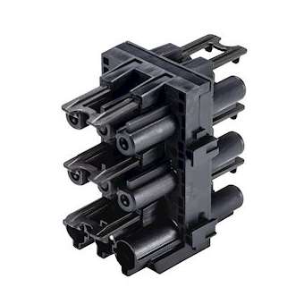 Répartiteur GST18i3 1E/5S Noir|Wieland-WIE92.030.0953.1
