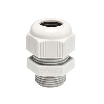 presse-étoupe M12x1,5, IP 68, plage de serrage 3-6,5 mm, plastique gris|Wieland-WIEZ5.503.0053.0