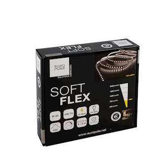 Pack bandeau Led 5m SOFT FLEX IP20 4000K 10W/m 12VDC|Europole-POL44501